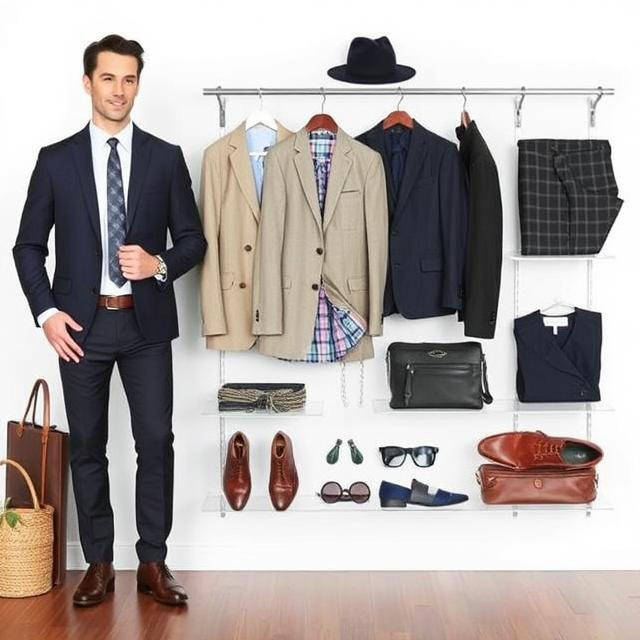 A Guide to Building a Stylish Men's Wardrobe