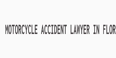 Motorcycle Accident Lawyer In Florence