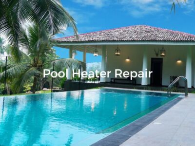 Pool heater repair service