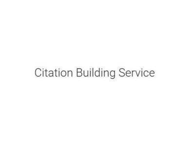 Citation Building Service
