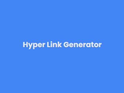 Hyper Link Generator